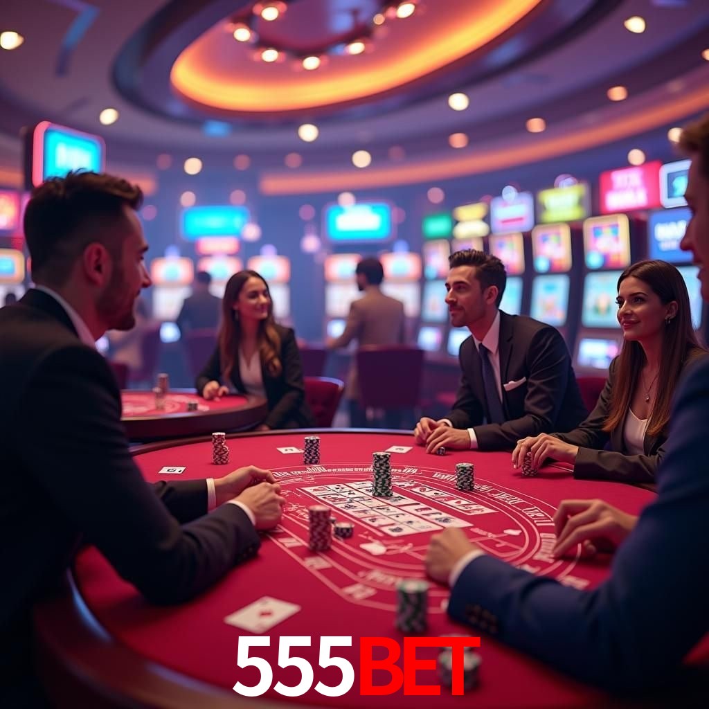 A Experiência Imersiva dos Cassinos Ao Vivo no 555bet